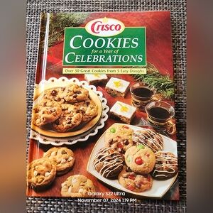 Crisco Cookies for a Year of Celebrations Cook Book